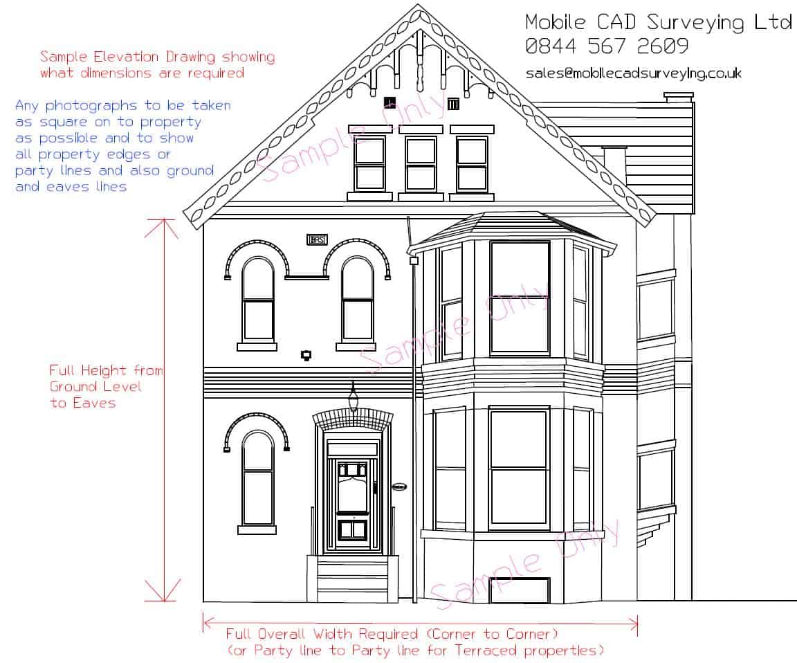 house2 Elevational Drawings
