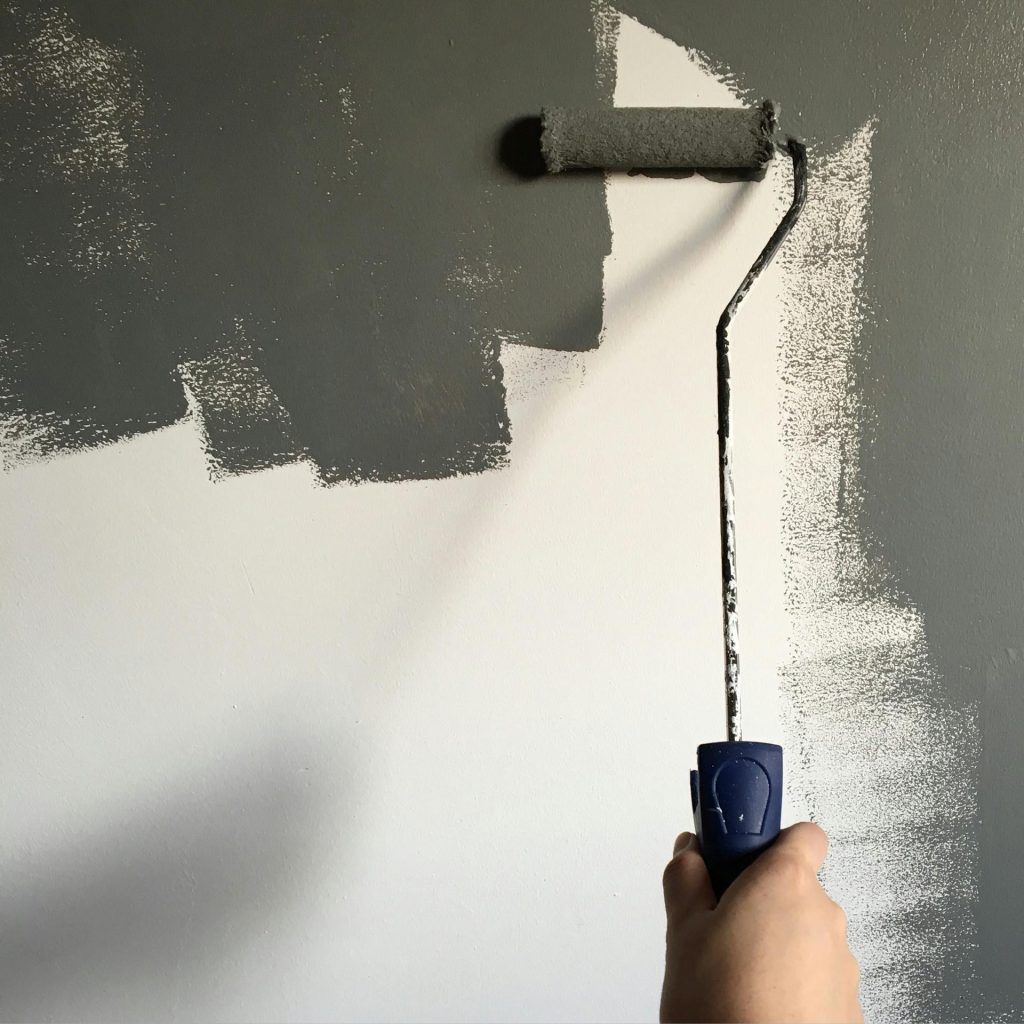 testing painting straight on plasterboard